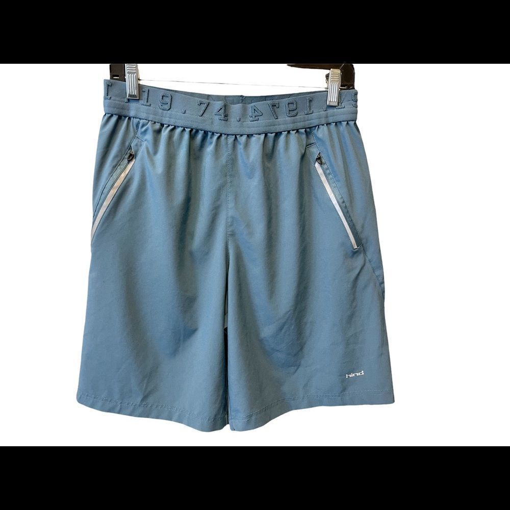 𝅺hind, swim trunks, size medium, two pockets, Blue